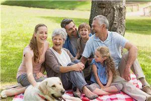 family picnic. alert1 medical alert systems